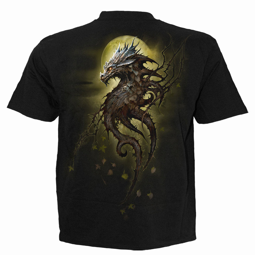 DRAGON CHÊNE - T-shirt Noir