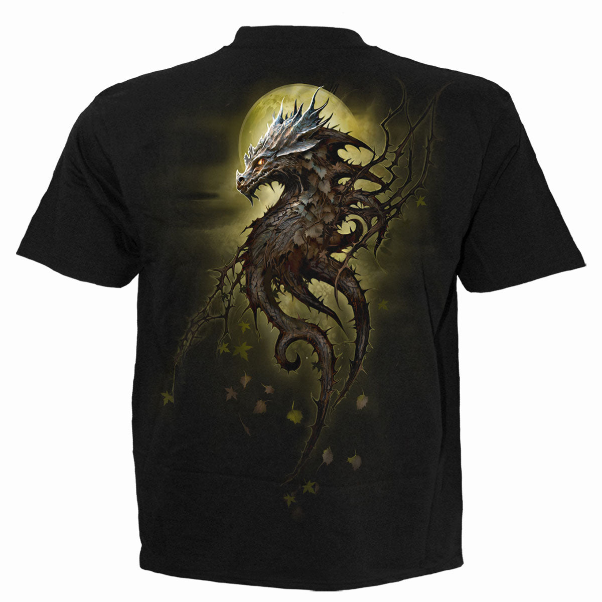 DRAGON CHÊNE - T-shirt Noir