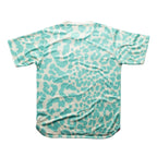 Aixo Leopard Mens Top Ivory