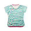 Aixo Leopard Womens Top Ivory