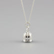 Lily Of The Valley Flower Silver Charm