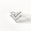 Ziva Double Wishbone Ring