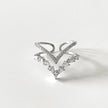 Ziva Double Wishbone Ring