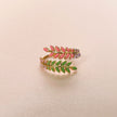 Angel Luxe 18k Gold Plated Wreath Ring