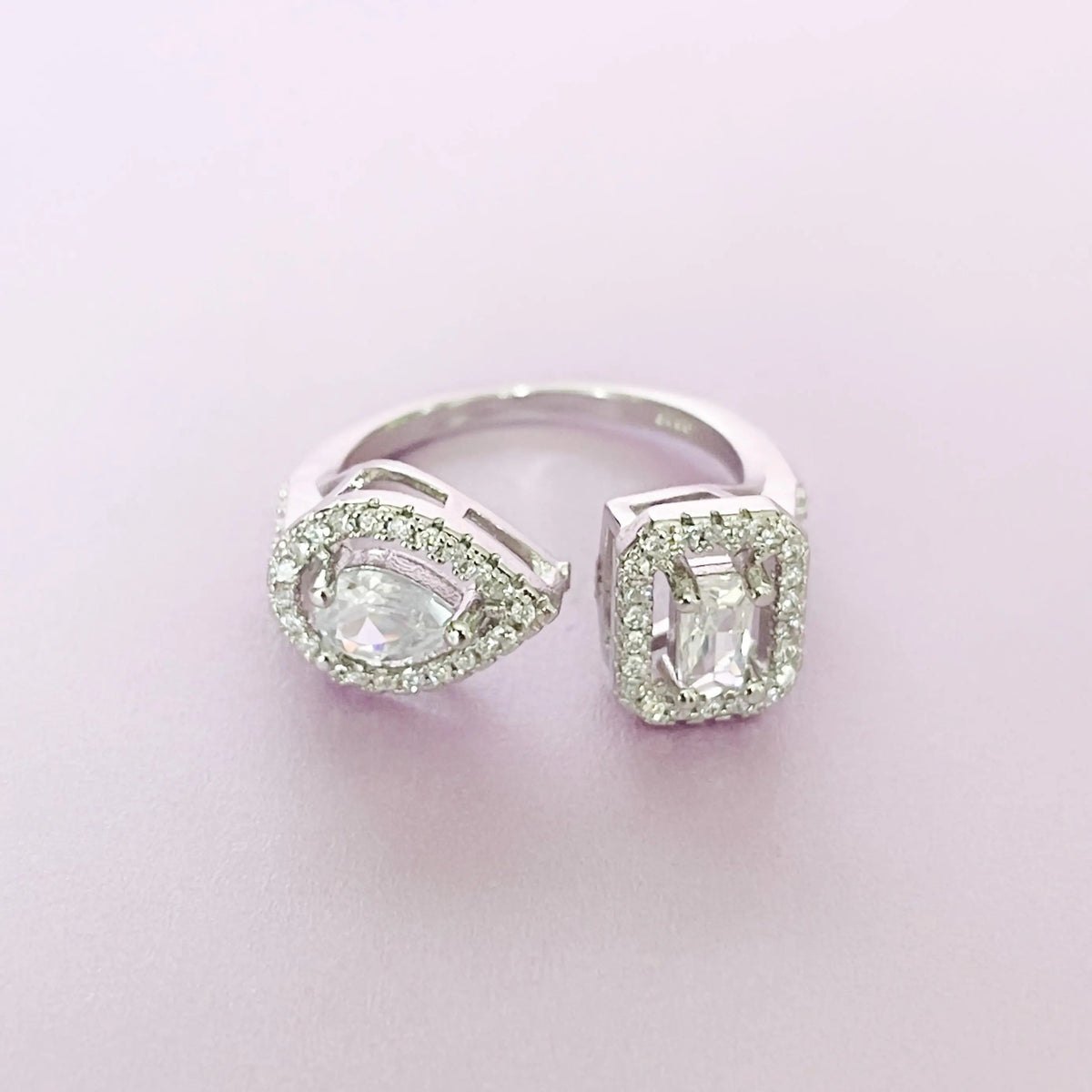 Seline Adjustable Jewel Ring