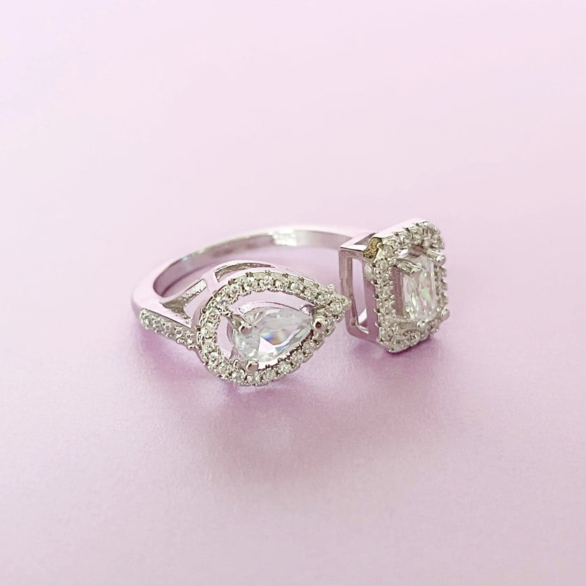 Seline Adjustable Jewel Ring