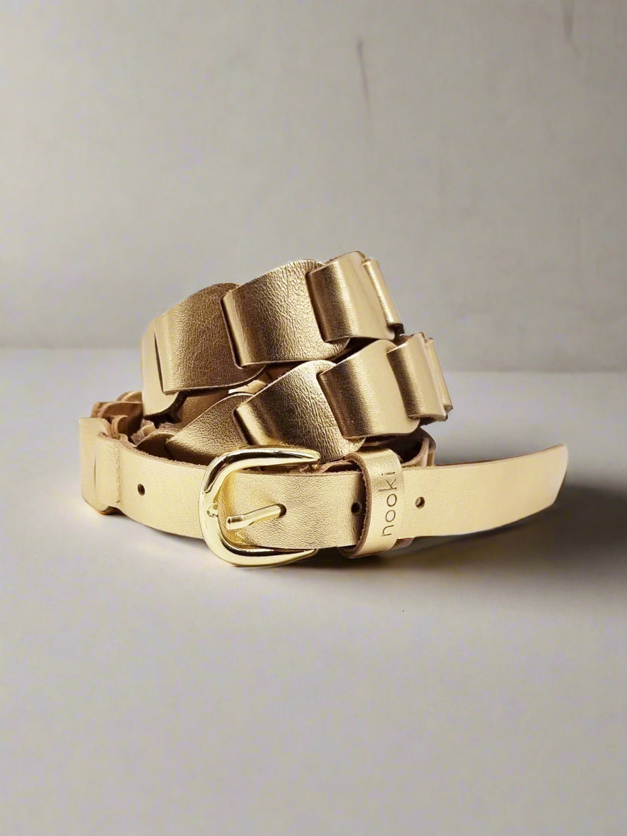 Lana Belt in Gold