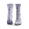 Leopard Print Heart Socks