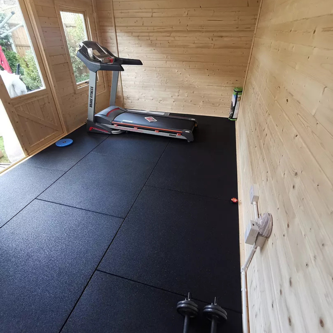 Rubber Shed Flooring Mats