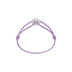 Mini Silver Soho Pavé Cord Bracelet