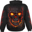 SKULL LAVA - Hoody Black