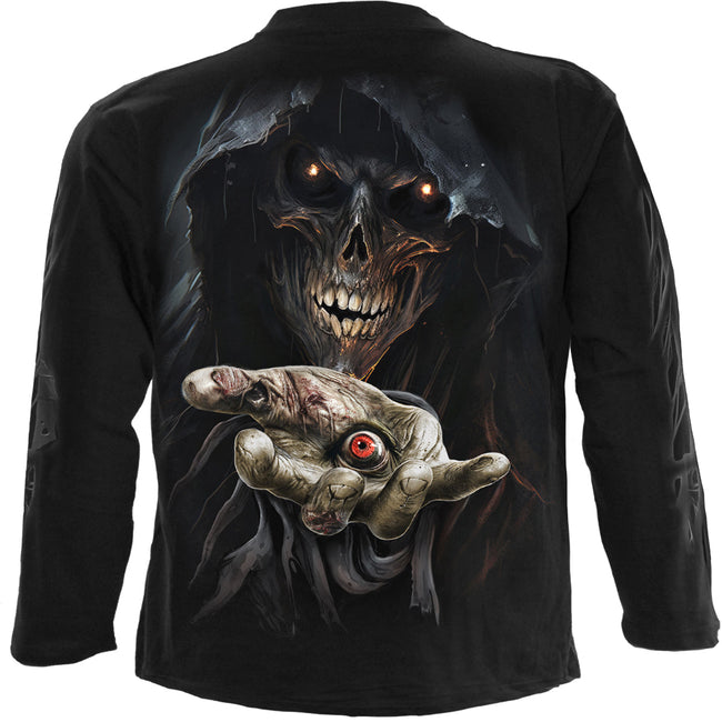 MAUVAIS ŒIL - T-shirt manches longues noir