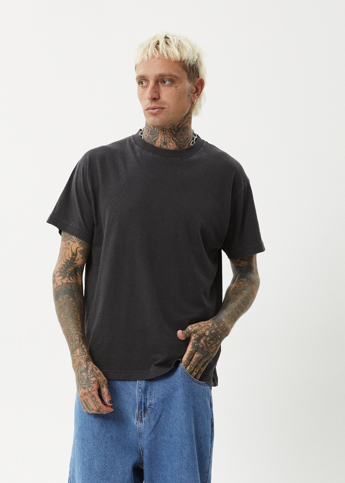 T-shirt coupe boxy épais Genesis AFENDS