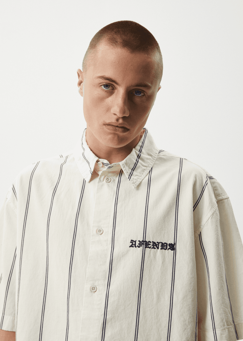 AFENDS Fineline Short Sleeve Shirt