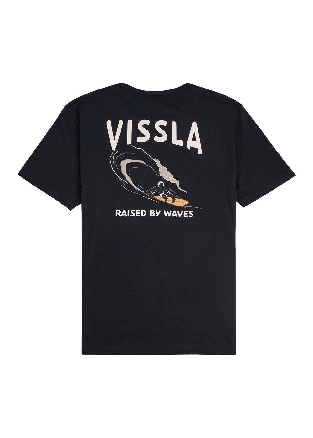 Camiseta Vissla Raised By Waves de manga corta