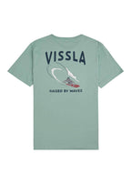 Camiseta Vissla Raised By Waves de manga corta