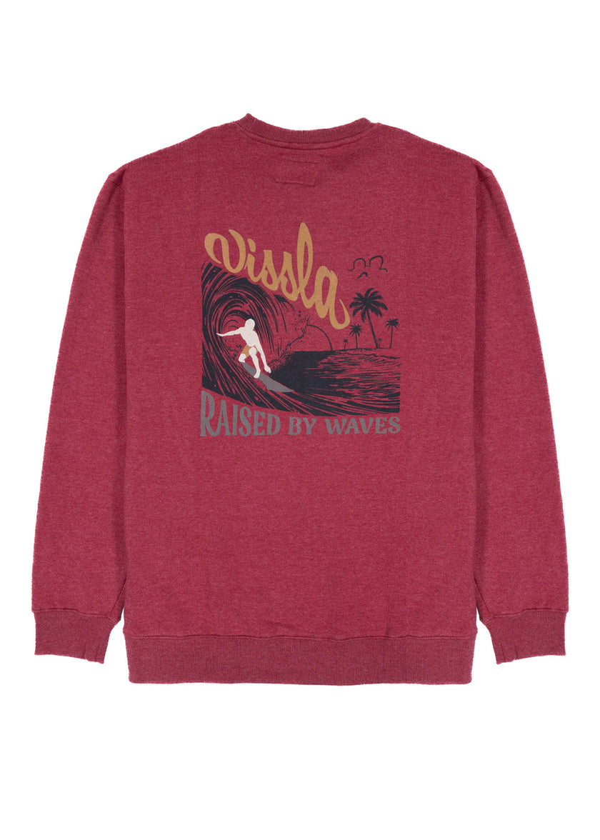 Vissla Raised By Waves Crew Fleece