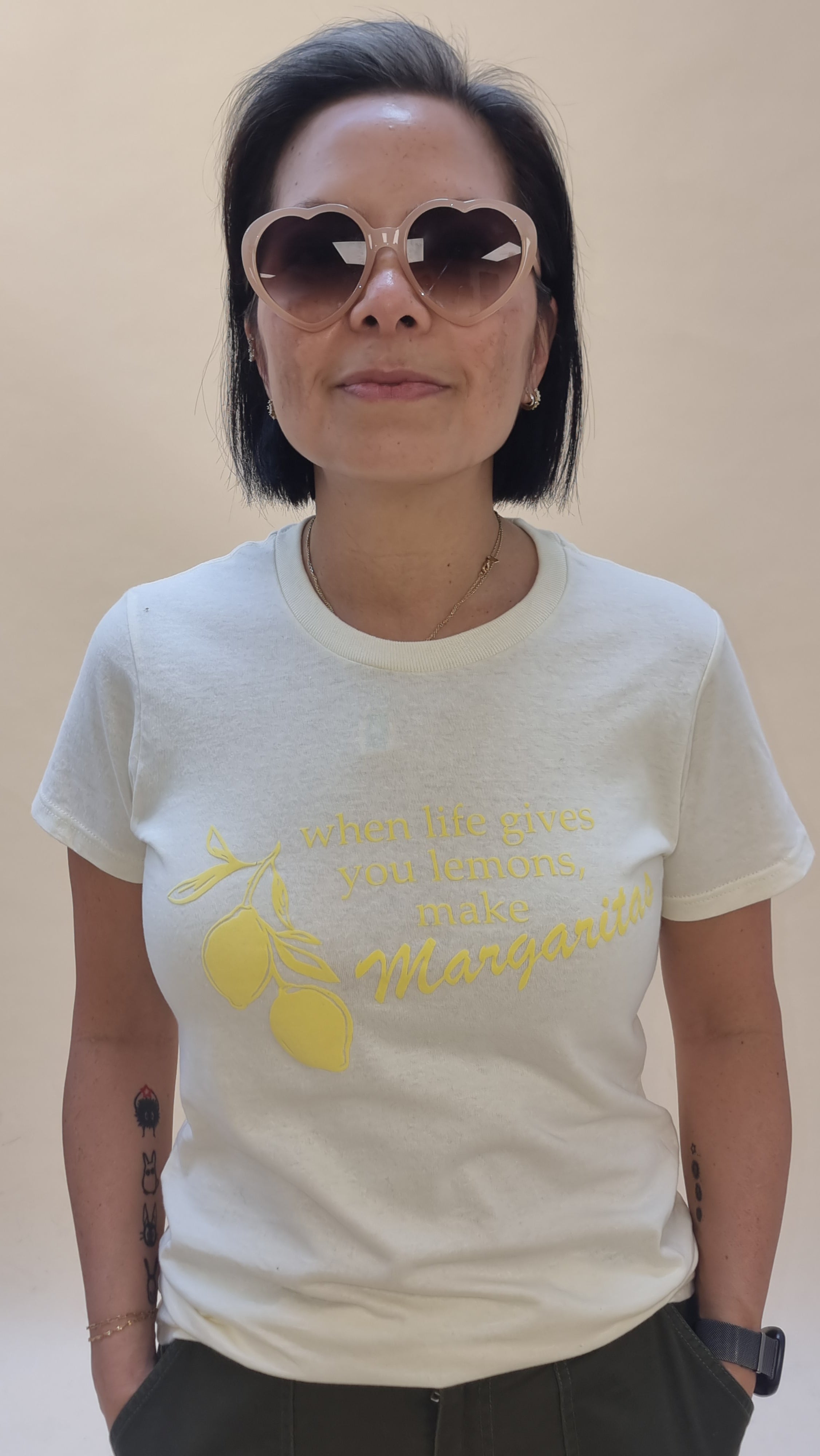 Margarita T Shirt-Cream