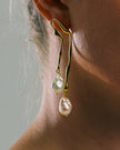 Melia Pearl Drops | Gold Vermeil