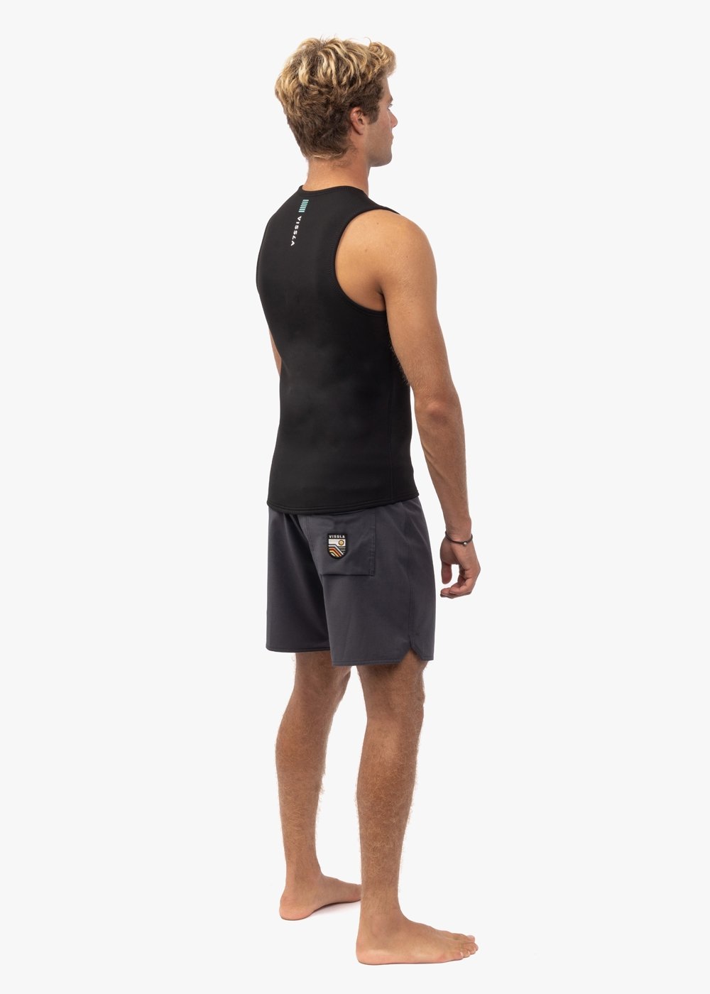 Chaleco de neopreno con cremallera frontal Vissla 7 Seas 2mm