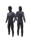Vissla High Seas II 4-3 full hooded chest zip