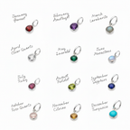 Personalised November Birthstone and Initial Bracelet | Citrine