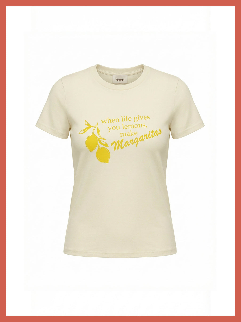 Margarita T Shirt-Cream