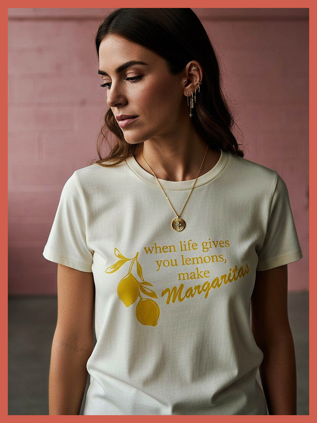 Margarita T Shirt-Cream