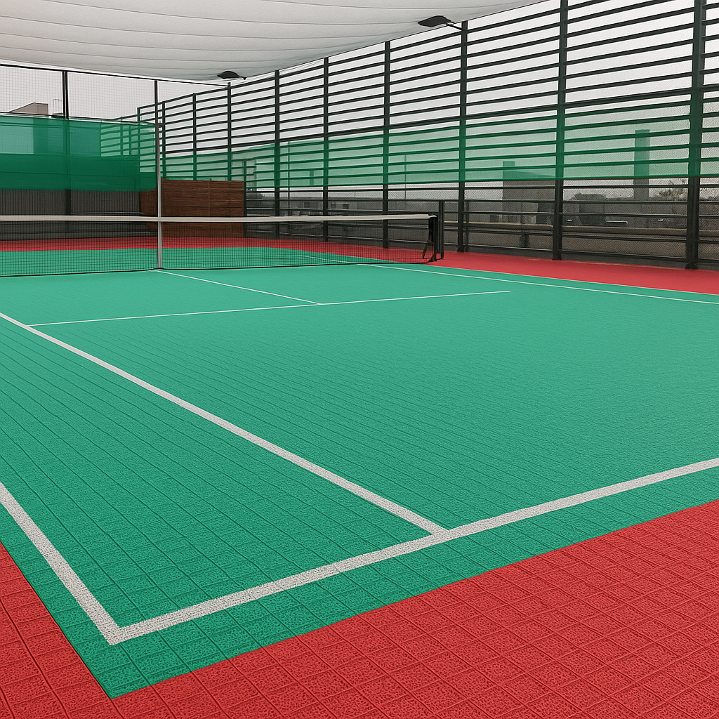 Tennis Court System (Doubles) | Includes Court Markings