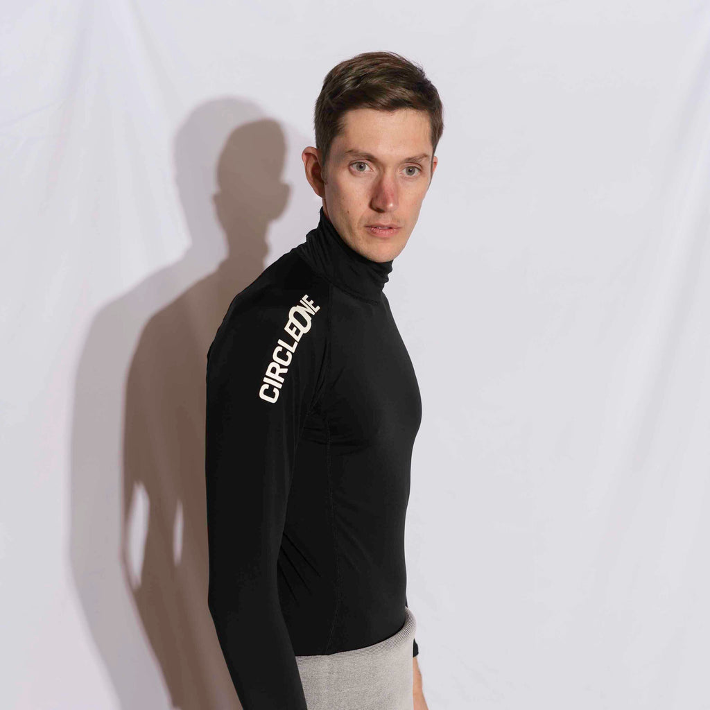 Mens LONG Sleeve Thermal Rash Vest - ICON Polypro