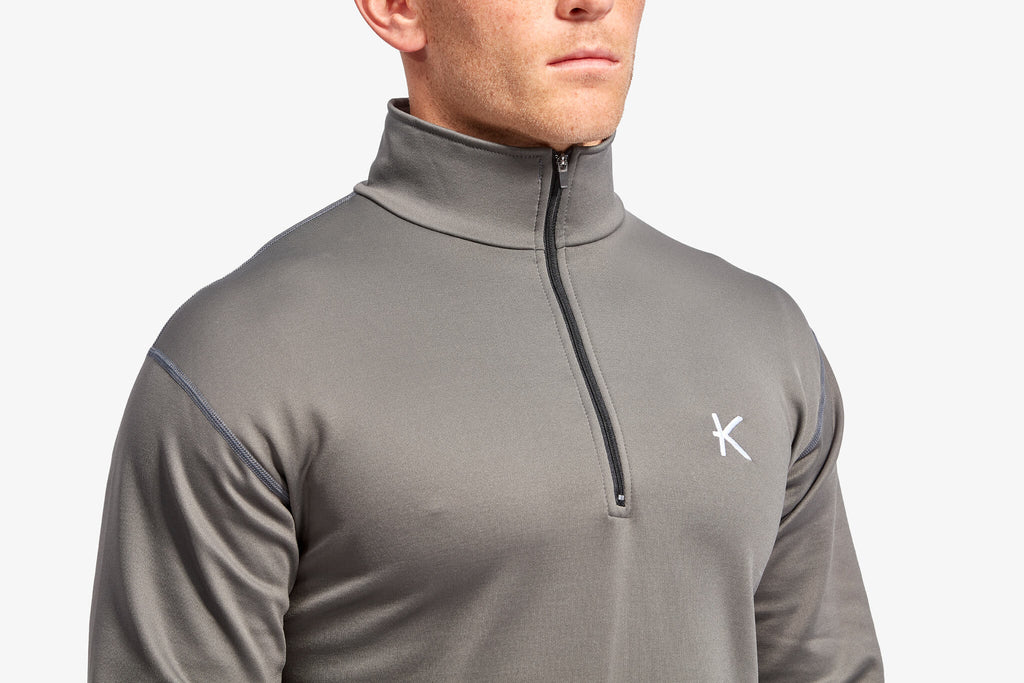 Polaire demi-zip infrarouge pour hommes