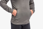 Polaire demi-zip infrarouge pour hommes