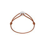 Mini Silver Soho Pavé Cord Bracelet