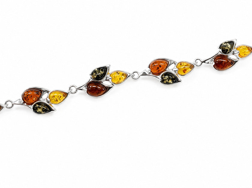 Multicolour Statement Link Bracelet