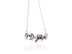 Silver Steed Herd Necklace