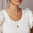 Laura Ashley Silver Farlington Flowers Necklace
