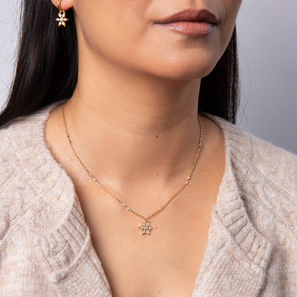 Laura Ashley Fashion Bowen Star Necklace