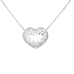 Laura Ashley Fashion Firbeck Toile Heart Necklace