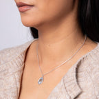 Laura Ashley Fashion Poppy Meadow Single Flower Necklace