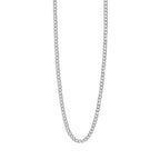 Fred Bennett Smaller Fit Stainless Steel Cuban Link Chain Necklace