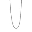 Fred Bennett Smaller Fit Stainless Steel Wheat Chain Necklace