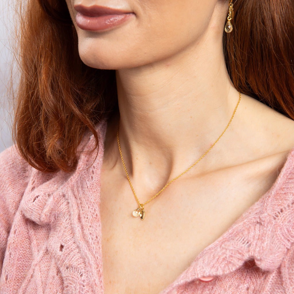 Laura Ashley Silver Everingham Meadow Semi-Precious Briolette Necklace