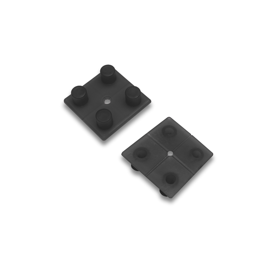 20mm Onyx EPDM Rubber Gym Tiles