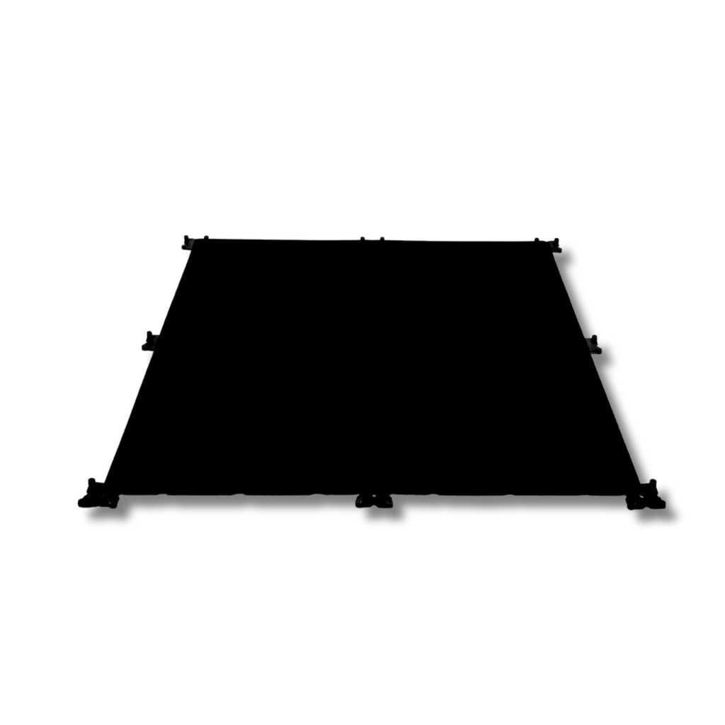 20mm Onyx EPDM Rubber Gym Tiles