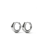 Nia Small Chunky Hoops | Sterling Silver