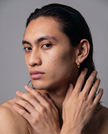 Nia Small Hoops | Gold Vermeil