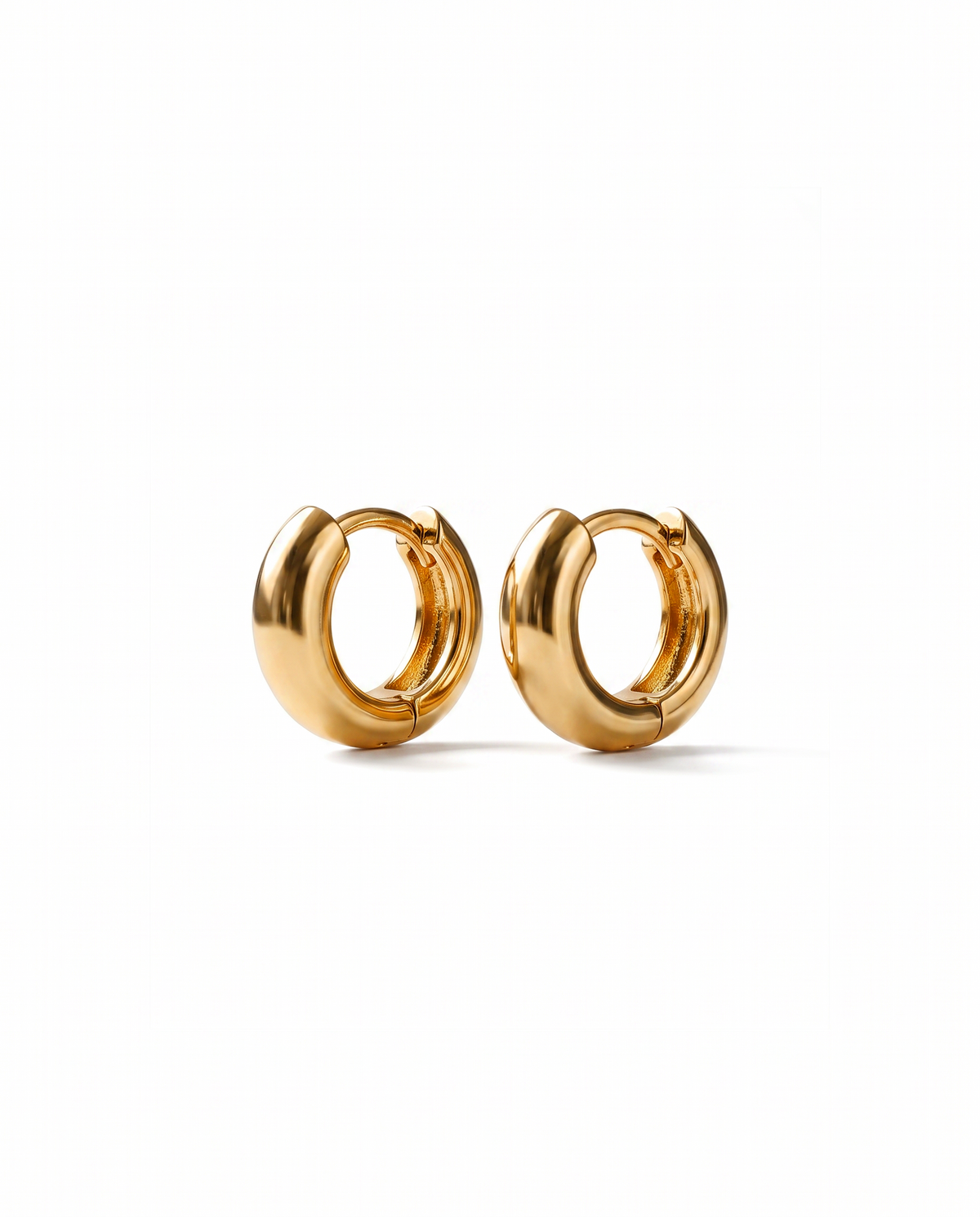 Nia Small Hoops | Gold Vermeil