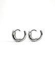 Nia Small Chunky Hoops | Sterling Silver