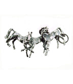 Silver Steed Herd Necklace