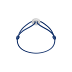 Mini Silver Soho Pavé Cord Bracelet
